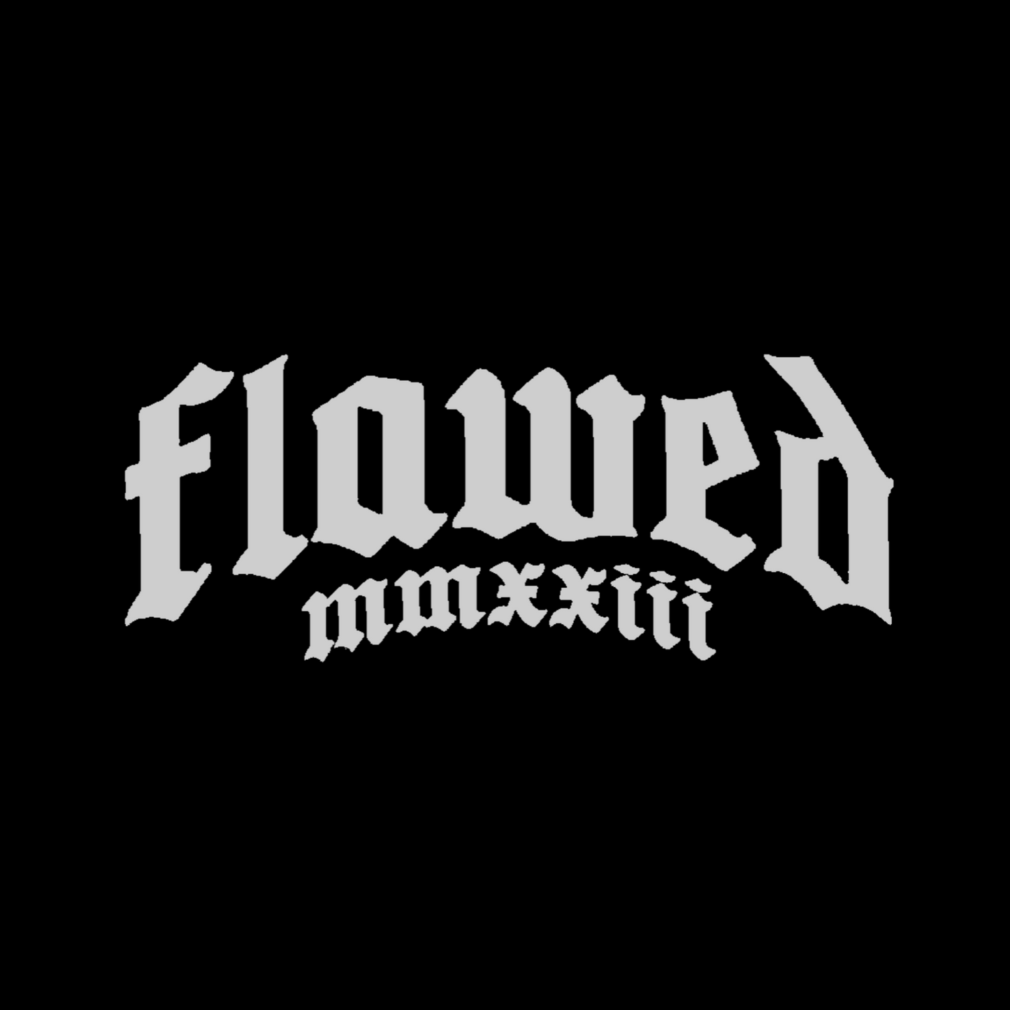 Flawed Syndicate medium sticker