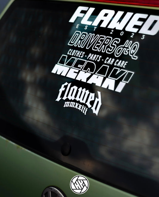 Flawed Syndicate Small Sticker